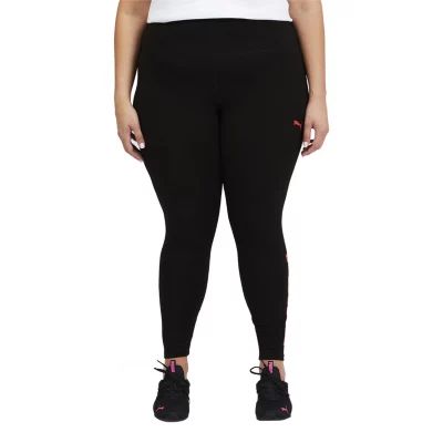 PUMA Essentials Womens High Rise 26" Plus 7/8 Ankle Legging