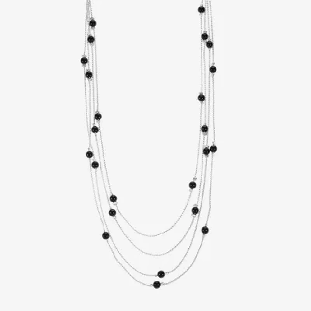 Liz Claiborne Womens 16 Inch Beaded Necklace
