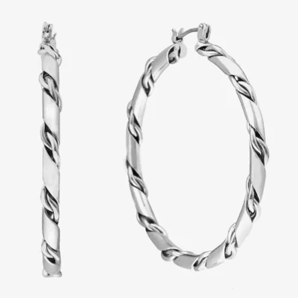 Liz Claiborne Womens Hoop Earrings
