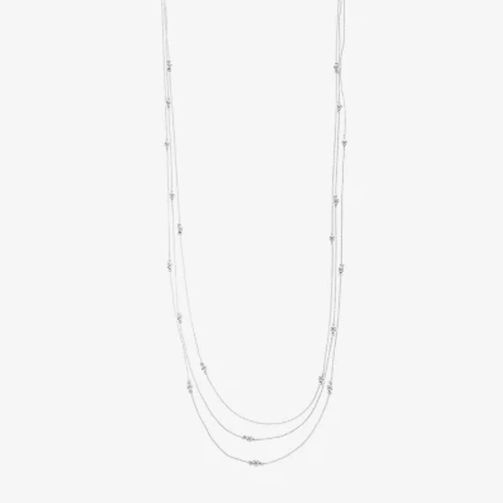 Liz Claiborne Womens 36 Inch Strand Necklace