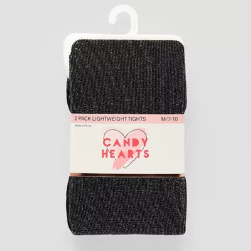 Candy Hearts Little & Big Kid Girls Not Applicable 2-pc. Tights