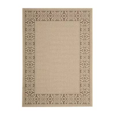 Safavieh Courtyard Collection Oswald Floral Indoor/Outdoor Area Rug