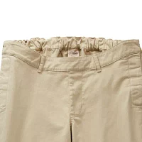 St. John's Bay Seated Adjustable Leg Mens Adaptive Adjustable Features Easy-on + Easy-off Slim Regular Fit Flat Front Pant