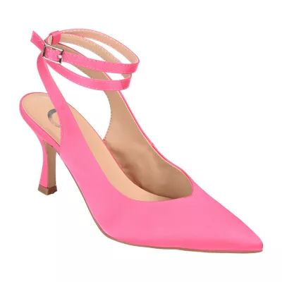 Journee Collection Womens Marcella Pointed Closed Toe Stiletto Heel Pumps