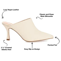 Journee Collection Shiyza Womens Pointed Closed Toe Stiletto Heel Pumps