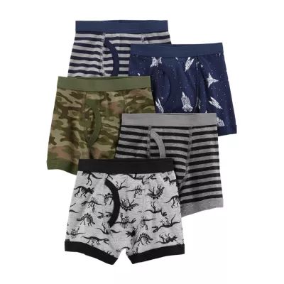 Carter's Boys 5 Pack Boxer Briefs