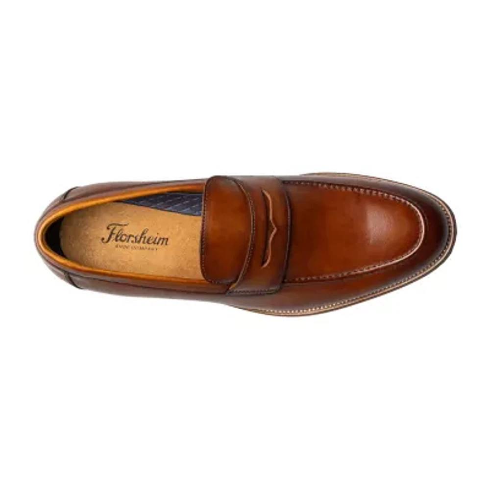 Florsheim Rucci Penny Mens Moc Closed Toe Loafers
