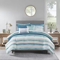Madison Park Anchorage 8-pc. Comforter and Coverlet Set