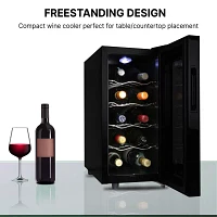 Koolatron Urban Series 10 Bottle Wine Cooler Freestanding Wine Fridge
