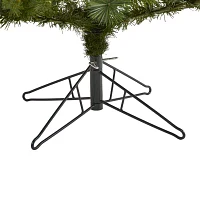Nearly Natural Faux Foot Pre-Lit Spruce Christmas Tree
