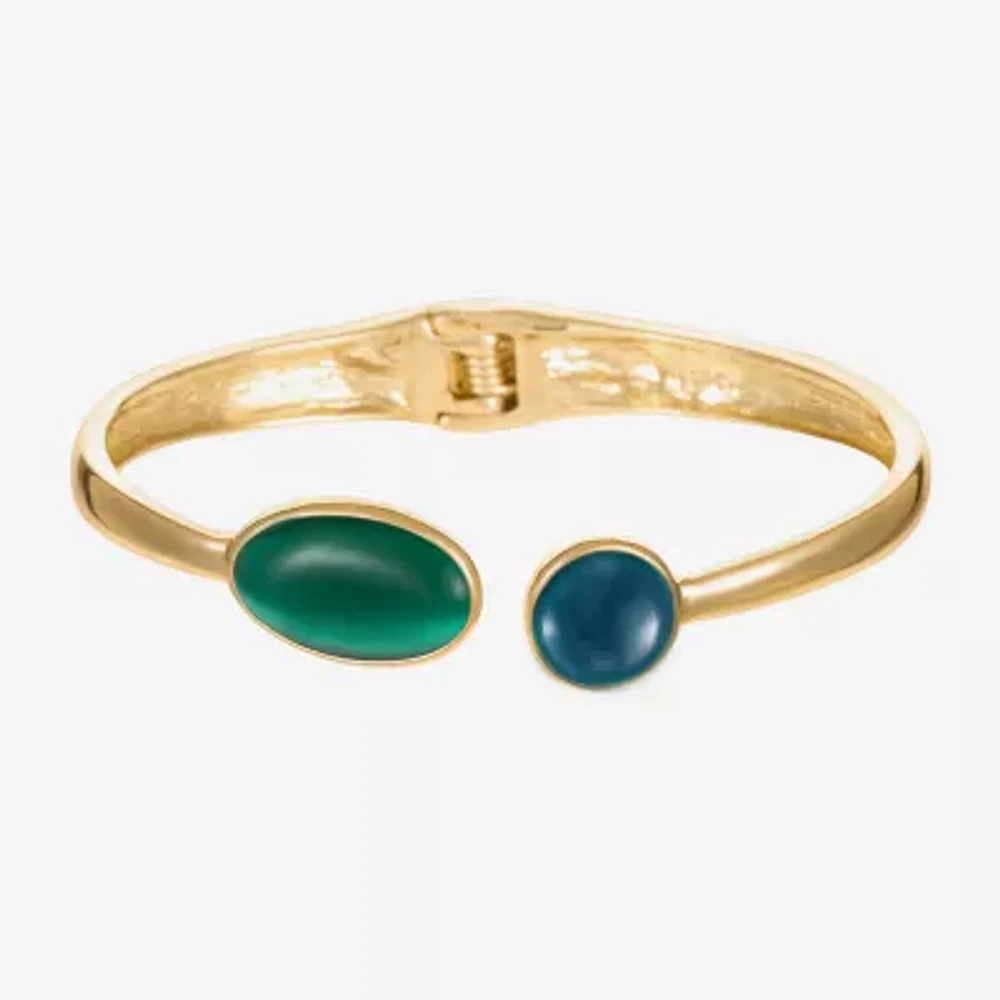Liz Claiborne Gold Tone Womens Cuff Bracelet
