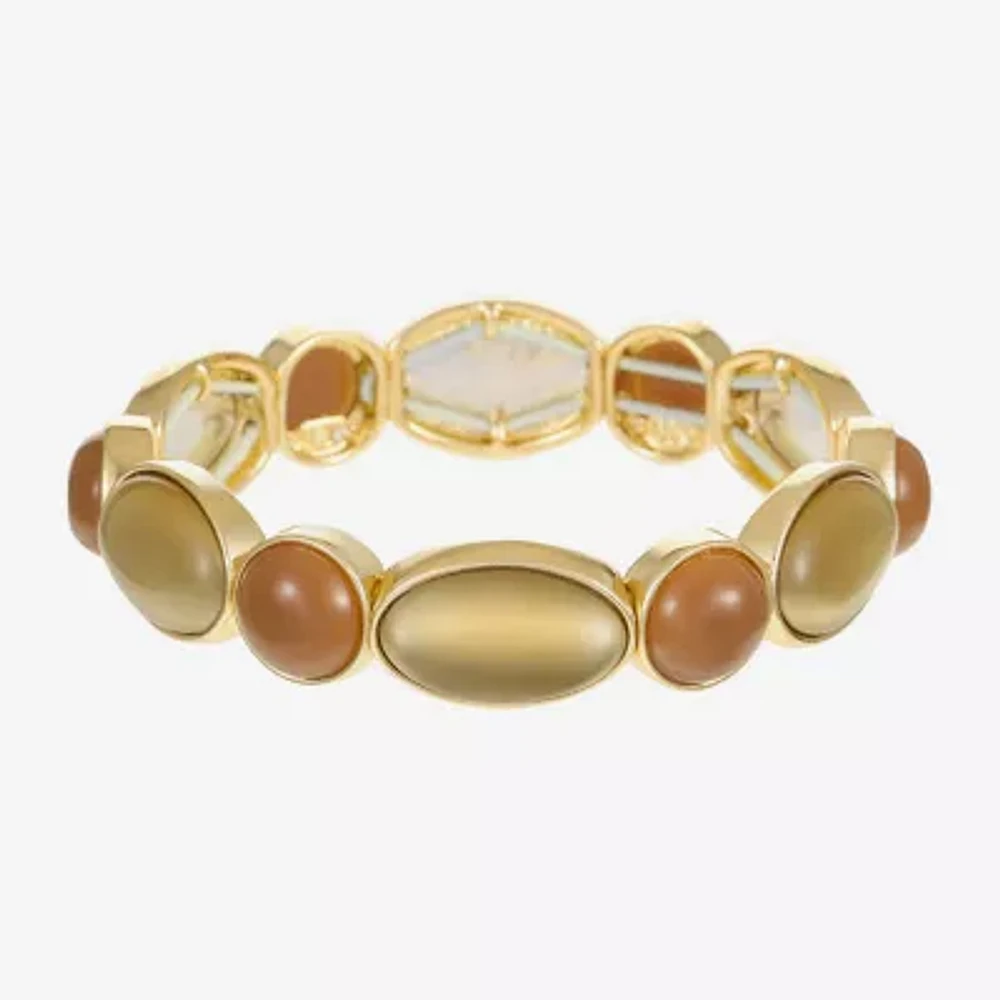 Liz Claiborne Womens Oval Stretch Bracelet