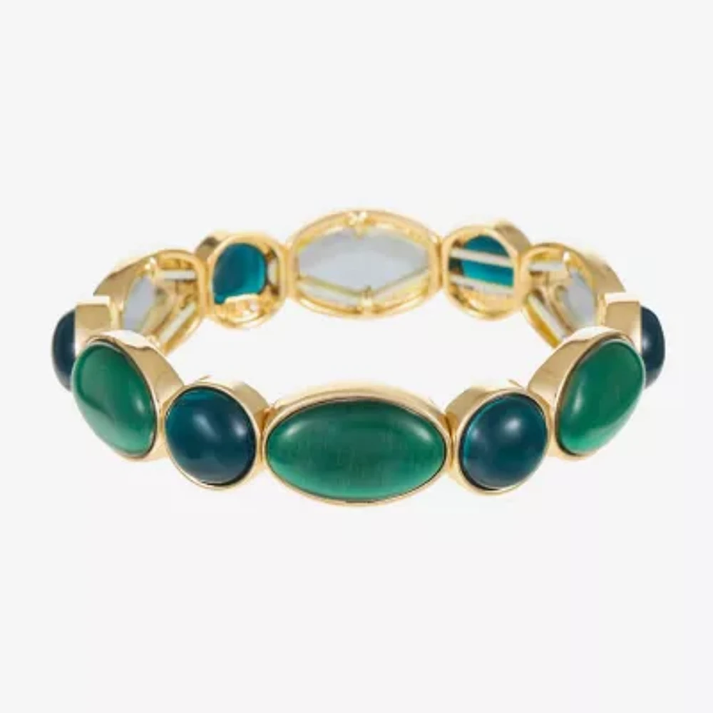 Liz Claiborne Womens Oval Stretch Bracelet