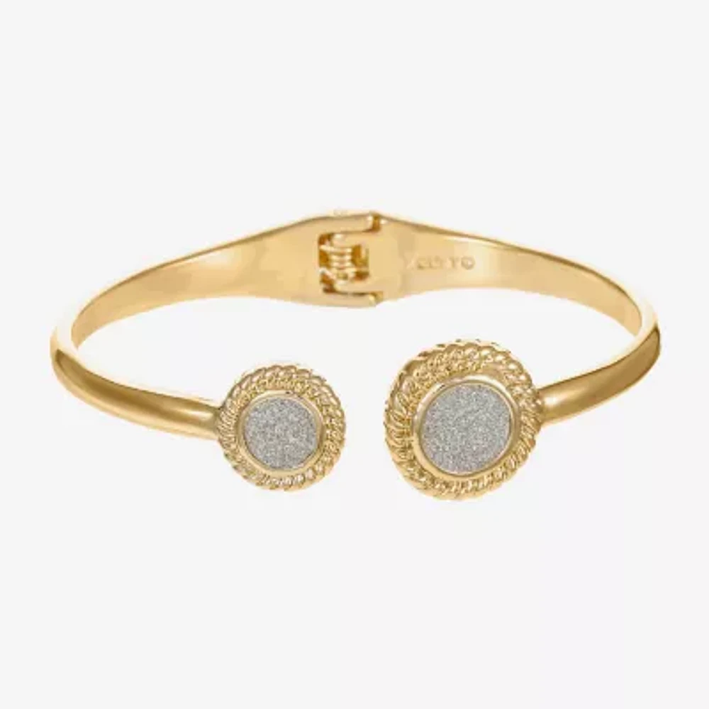 Monet Jewelry Two Tone Womens Cuff Bracelet
