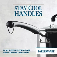 Farberware Brilliance Stainless Steel 10-pc. Cookware Set