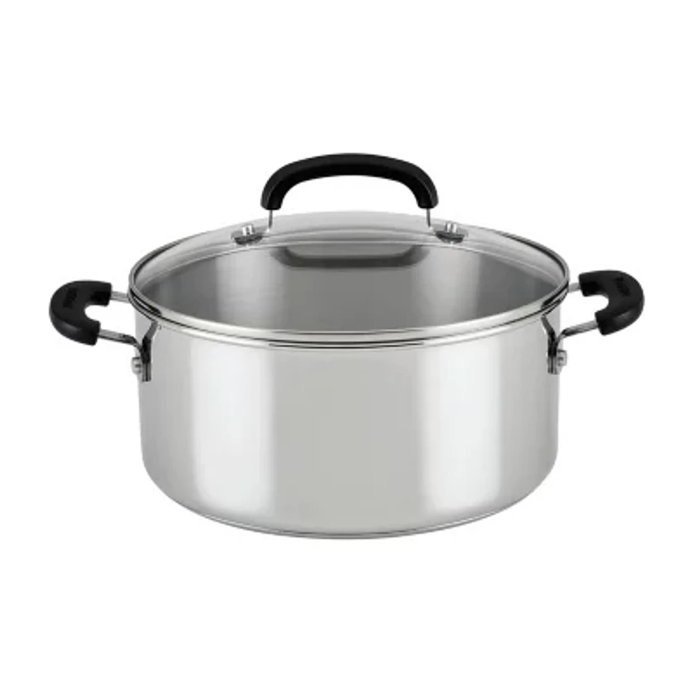 Farberware Brilliance Stainless Steel 5-qt. Dutch Oven