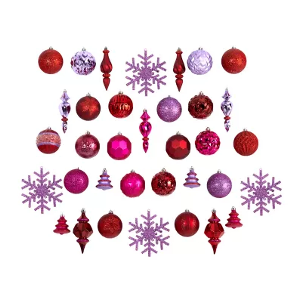 Nearly Natural Set Count -pc. Christmas Ornament
