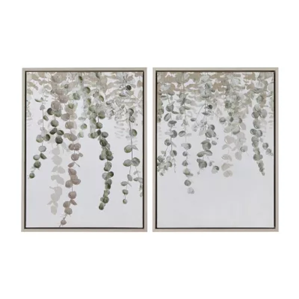 INK+IVY Botanical Waterfall 2-pc. Wall Art Set