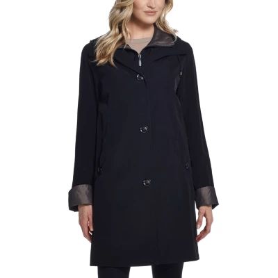 Gallery Womens Water Resistant Midweight Raincoat