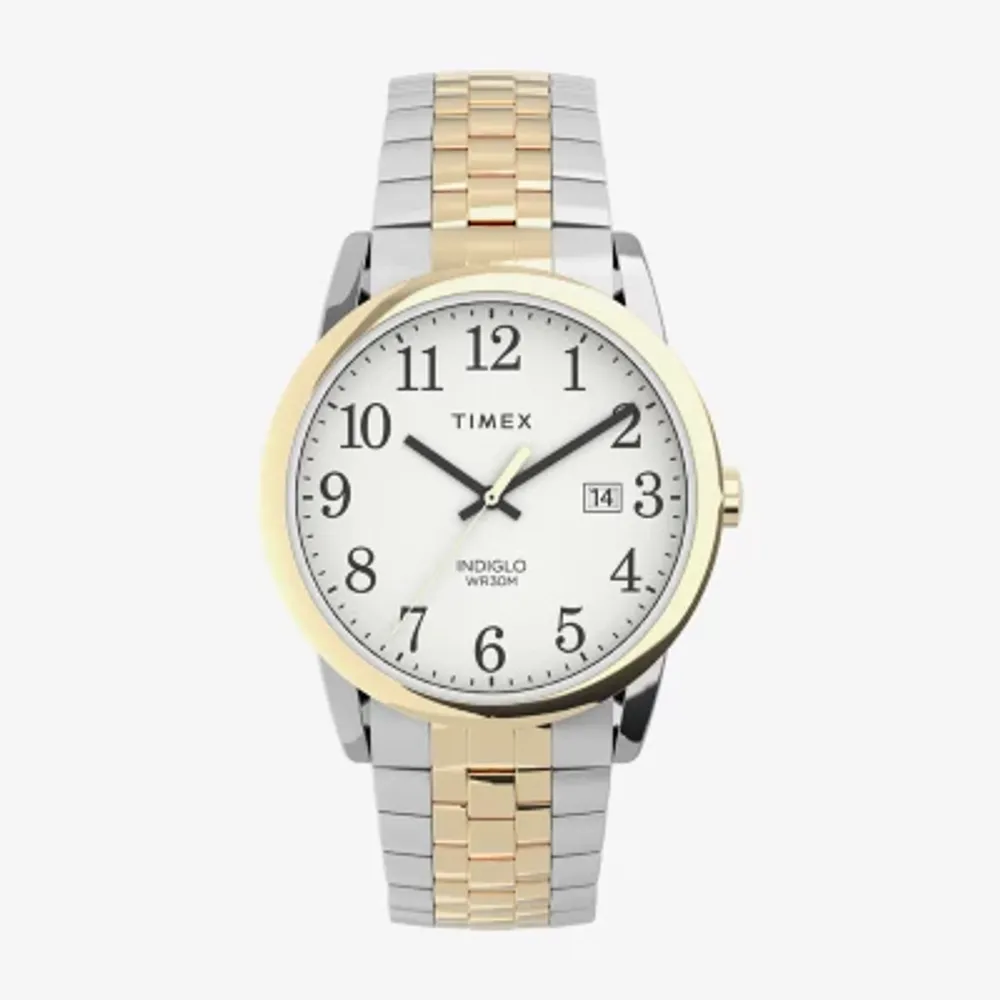 Timex Mens Two Tone Stainless Steel Expansion Watch Tw2v40100jt