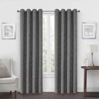 Max Blackout Campbell Grommet Top Energy Saving 100% Single Curtain Panel