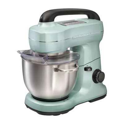 Hamilton Beach Stand Mixer with 4 Quart Stainless Steel Bowl