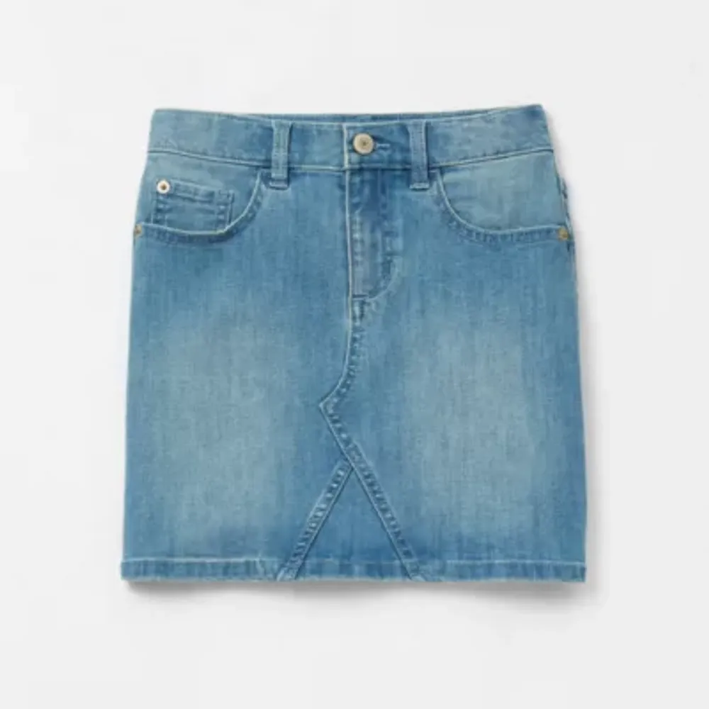 Thereabouts Little & Big Kid Girls Adjustable Waist Midi Denim Skirt