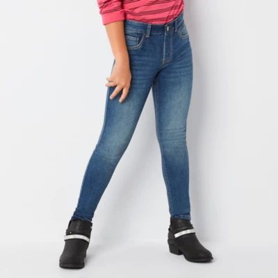 Thereabouts Little & Big Kid Girls Slim Fit Jegging