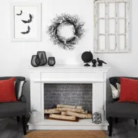 Nearly Natural "30"" Halloween Gazing Eyeballs" Wreath