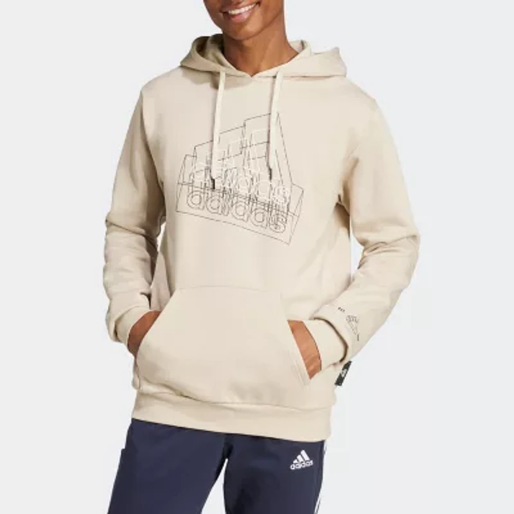 adidas Mens Long Sleeve Active Hoodie