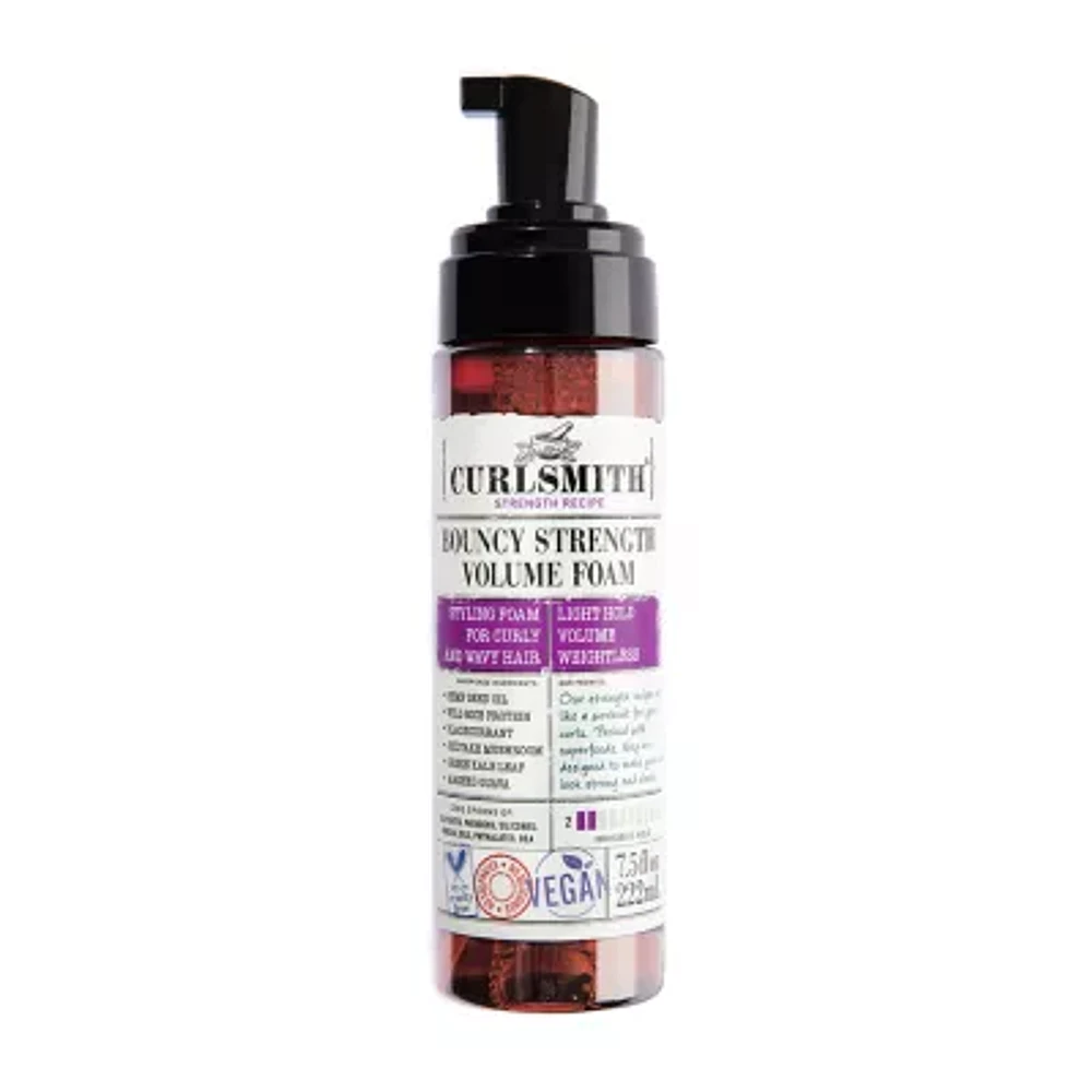 Curlsmith Bouncy Strength Volume Foam Hair Mousse - 7.5 Oz.