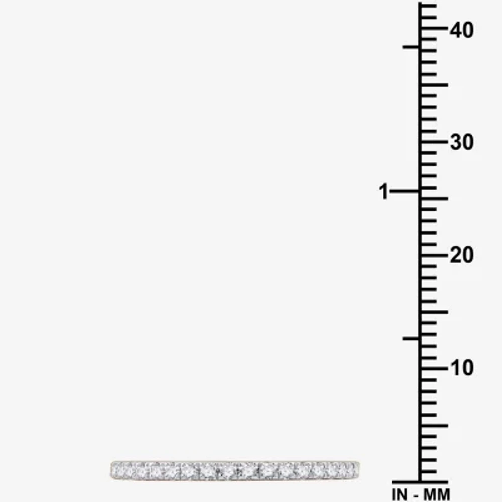 I Said Yes (G / Si1-Si2) Womens 1 1/4 CT. T.W. Lab Grown White Diamond Sterling Silver Round Solitaire Bridal Set