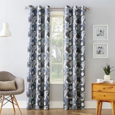 Lichtenberg Juno Grommet Top Energy Saving Light-Filtering Single Curtain Panel