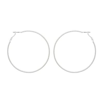 Mixit Womens 70mm Hypoallergenic Hoop Earrings