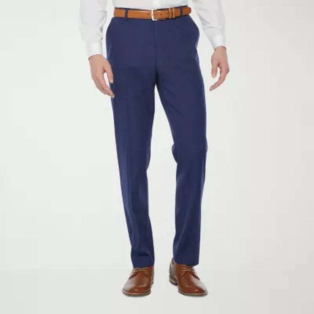 J. Ferrar Ultra Comfort Mens Slim Fit Flat Front Suit Pant