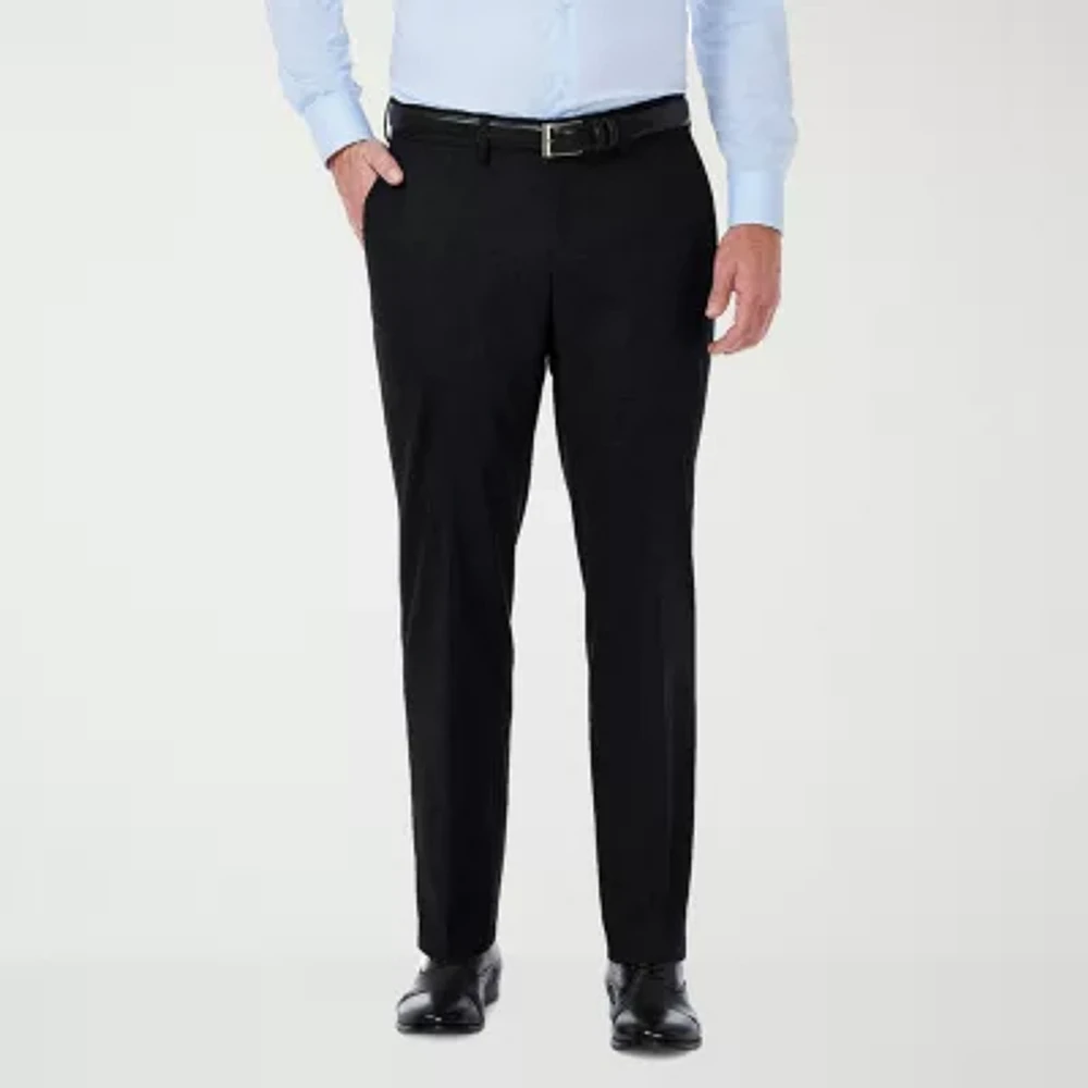 Haggar JMH Tailored Premium Stretch Mens Fabric Classic Fit Flat Front Suit Pant