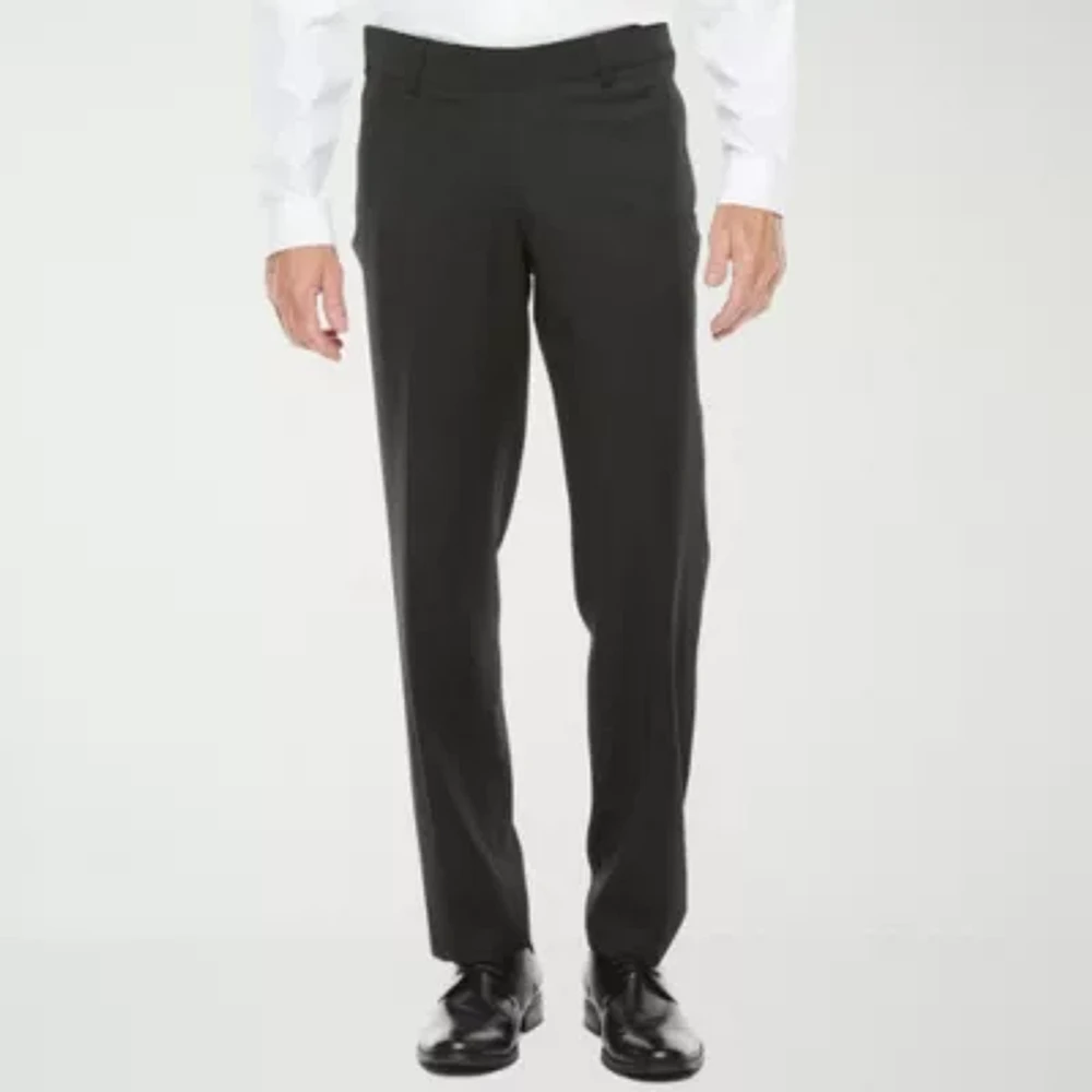 Stafford Coolmax Mens Adaptive Classic Fit Flat Front Suit Pant