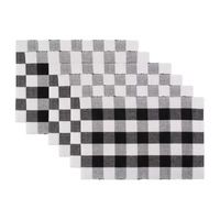 Design Imports Buffalo Check Ribbed 6-pc. Placemat