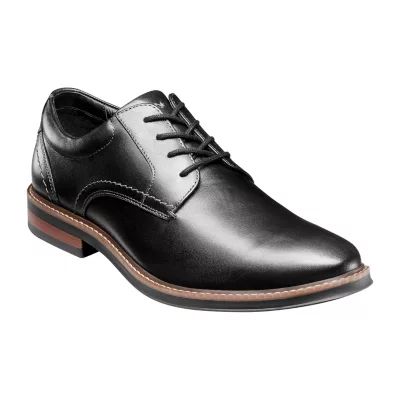 Nunn Bush Mens Calderone Round Closed Toe Oxford Shoes