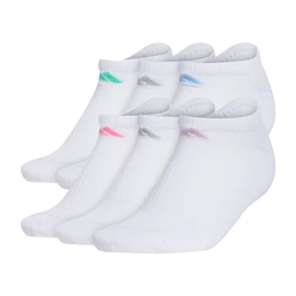 adidas Cushioned Womens 6 Pair No Show Socks