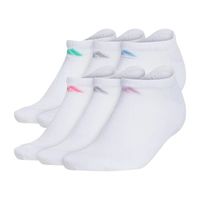 adidas Cushioned Womens 6 Pair No Show Socks