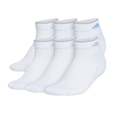 adidas Cushioned Womens 6 Pair Low Cut Socks