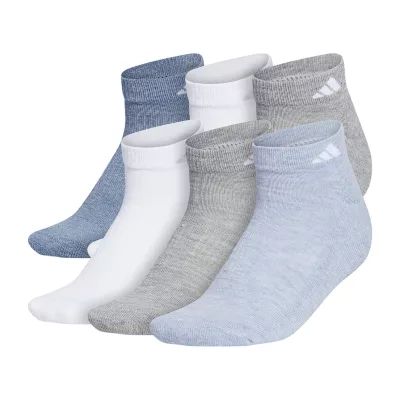 adidas Cushioned Womens 6 Pair Low Cut Socks