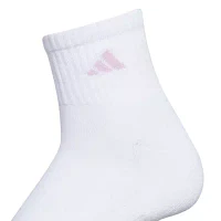 adidas Cushioned Womens 6 Pair Quarter Ankle Socks