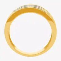 Womens 1 CT. T.W. Natural White Diamond 10K Gold Anniversary Band