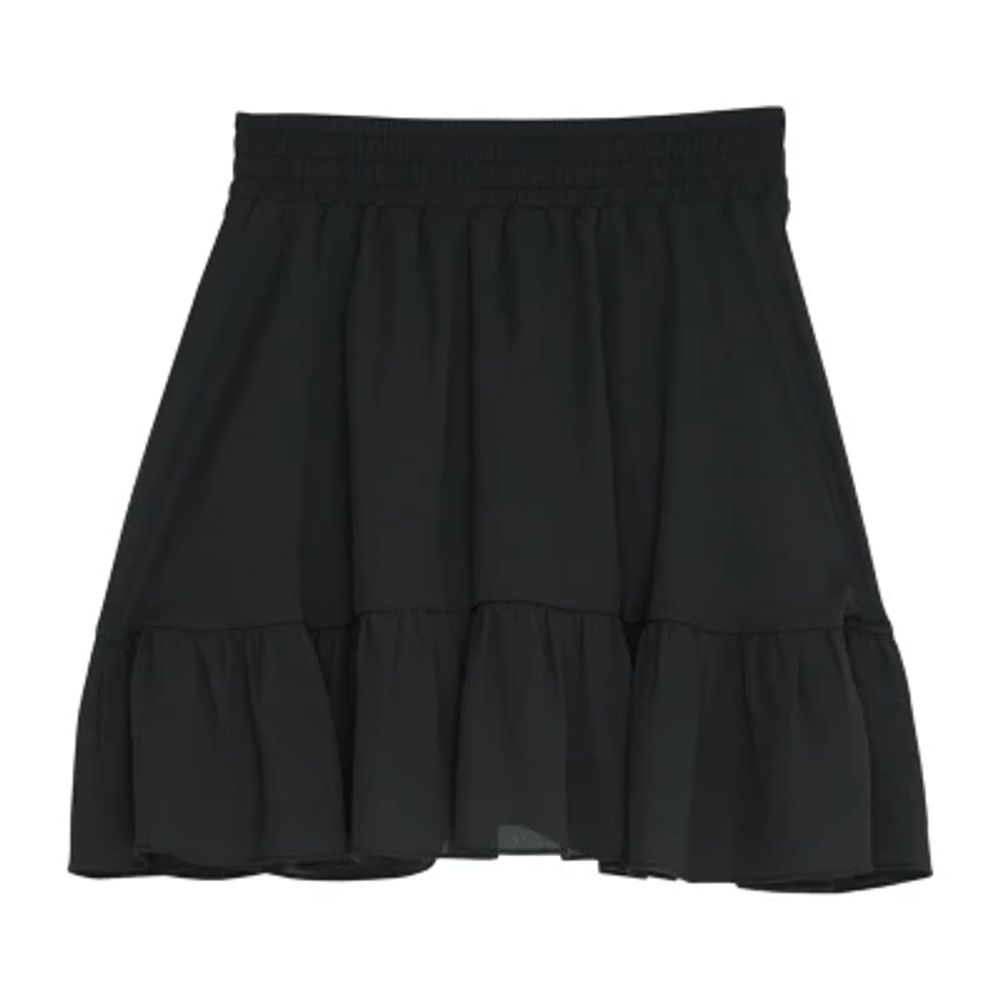 Byer California Little & Big Kid Girls Mid Rise A-Line Skirt