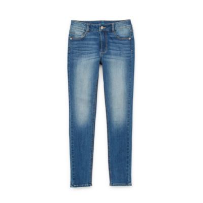 Thereabouts Little & Big Girls Adjustable Waist Stretch Fabric Superflex High Rise Skinny Fit Jean