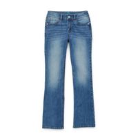Thereabouts Little & Big Kid Girls Adjustable Waist Stretch Fabric Superflex Mid Rise Regular Fit Bootcut Jean