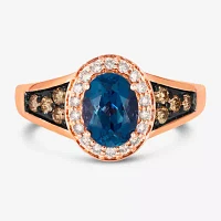 Le Vian® Ring featuring 5/8 CT. Neopolitan Opal™ 1/5 Chocolate Diamonds® 1/6 Nude Diamonds™ set 14K Honey Gold™