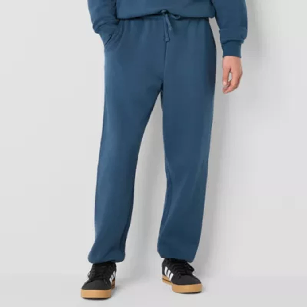 Arizona Mens Cinched Regular Fit Fleece Sweatpant